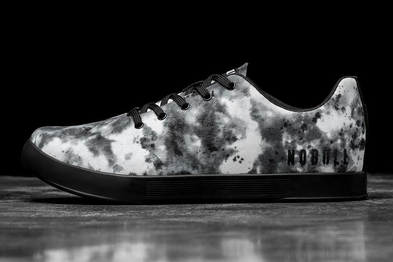 Nobull Shadow Tie-Dye Canvas Women's Trainers Grey | USA F2064D